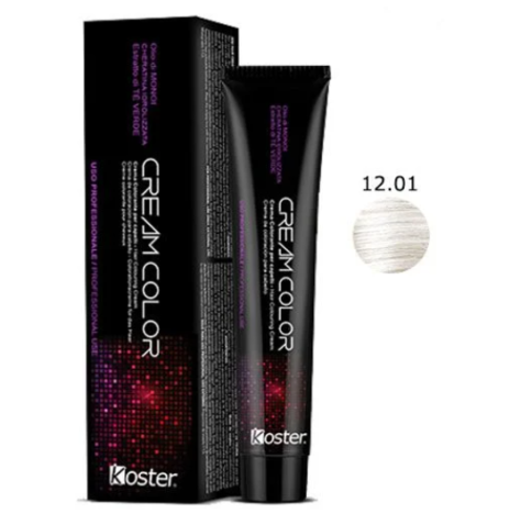 KOSTER CREAM COLOR BIONDO POLARE ARGENTO 12.01 -100ML
