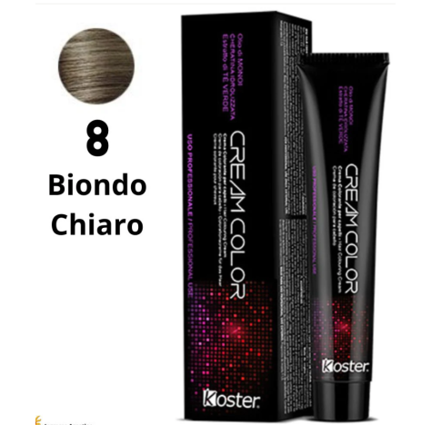KOSTER CREAM COLOR BIONDO CHIARO 8 -100ML