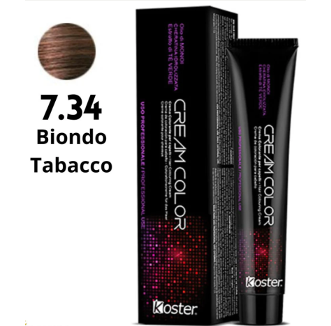 KOSTER CREAM COLOR BIONDO TABACCO 7.34 -100ml