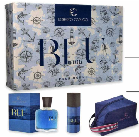 CAPUCCI BLUE INTENSO MAN CONF AS 100ML DEO BEAUTY
