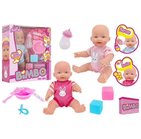 Bambolotto con Funzione Bolle cm.30 Bambolotto con Funzione Bolle cm.30