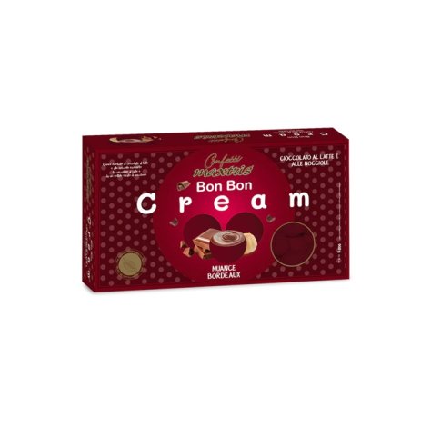 MAXTRIS CONFETTI BOB BON CREAM NUANCE BORDEAUX - 1 KG MAXTRIS CONFETTI BOB BON CREAM NUANCE BORDEAUX - 1 KG