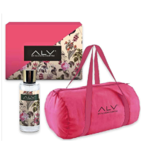 BOX REGALO ALVIERO MARTINI PROFUMO margot 200ML + BORSONE