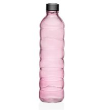 BOTTIGLIA IN VETRO ROSA - 1250ML 