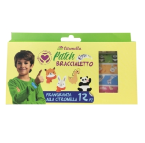 LINEA CITRONELLA Patch Braccialetto - 12pz