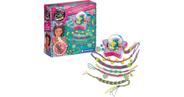 Clementoni | Crazy Chic – My Unicorn Bracelets pour Enfants 7 Ans | Kit Créatif Bijoux Licorne - Jeux & Jouets Clementoni | Crazy Chic – My Unicorn Bracelets pour Enfants 7 Ans | Kit Créatif Bijoux Licorne - Jeux & Jouets