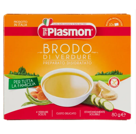 PLASMON - BRODO DI VERDURE 80 GR 
