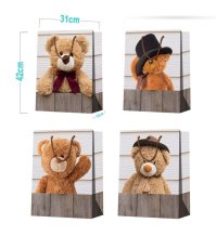 SHOPPER ORSO MISURA XL 31x42x12 cm