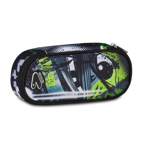 Pencil Bag Seven Round Plus Gray Shadow