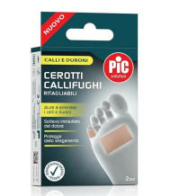 Pic - Solution Cerotti Callifughi Ritagliabili Con Acido Salicilico Confezione 2 Pezzi