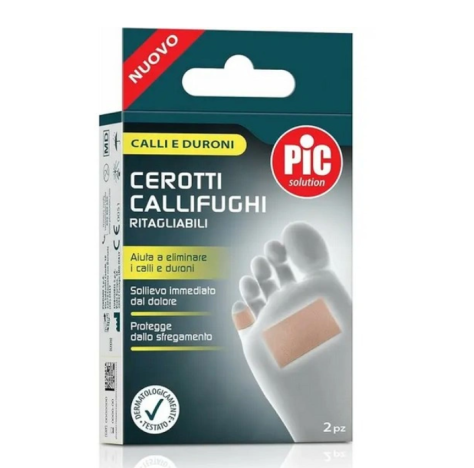 Pic - Solution Cerotti Callifughi Ritagliabili Con Acido Salicilico Confezione 2 Pezzi