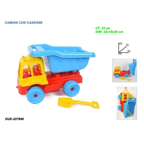 Camion Con Paletta 35cm 42249