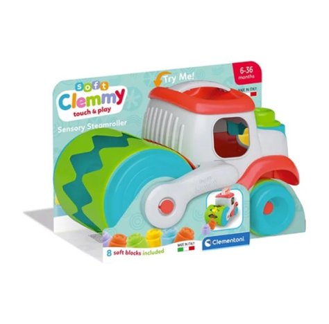 Clementoni Sensory Truck Steamroller 