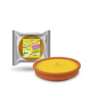 FIACCOLA CITRONELLA IN TERRACOTTA - 15 CM