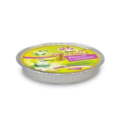 FIACCOLA CITRONELLA IN ALLUMINIO 14 CM