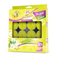 TEA LIGHT CITRONELLA - 25 PEZZI