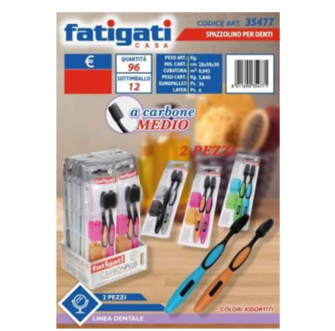 Spazzolino Denti Medio 35477