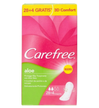 CAREFREE PROTEGGI SLIP ALOE STESO 32 PEZZI
