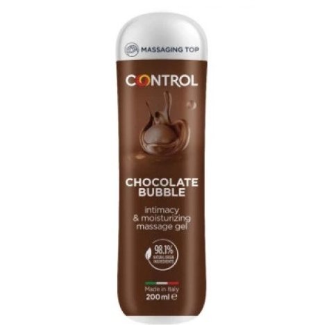 Control  Bubble Chocolate Gel Massaggio - Idratante Lubrificante