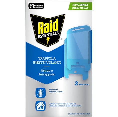 Raid® Essentials Trappola Insetti Volanti Base Raid® Essentials Trappola Insetti Volanti Base
