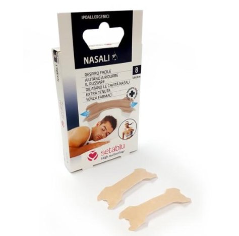 Setablu Cerotti Nasali Trasparenti - 8 Pezzi 