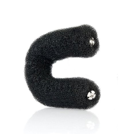 Chignon Con Bottone 200mm Nero