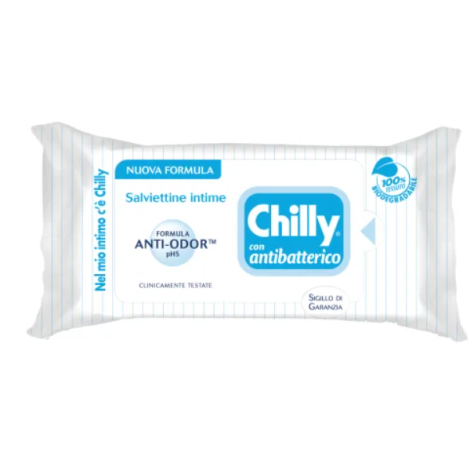 Chilly Pocket Salviette Intime Con Antibatterico 12 Pezzi