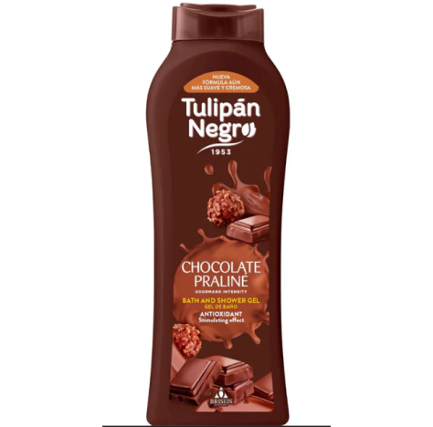 Gel doccia al Cioccolato Praliné 650 ml - Tulipan Negro