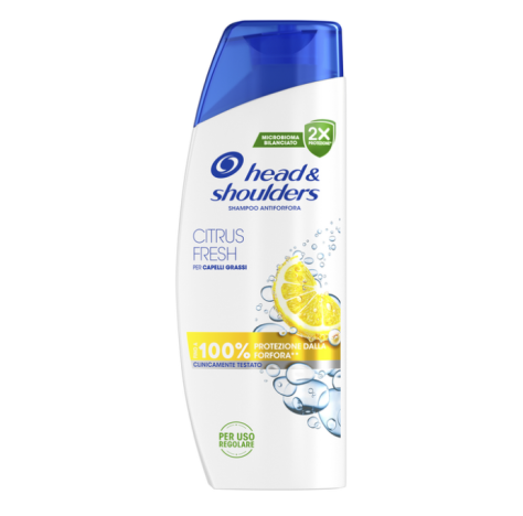 HEAD & SHOULDERS SHAMPOO ANTIFORFORA CITRUS FRESH CAPELLI GRASSI 250 ML