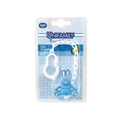 UNIFAMILY -  CLIP CONIGLIETTO PER CIUCCIO BOY