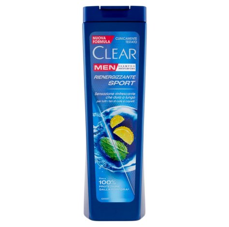 Clear Men Shampoo Antiforfora Rigenerizzante Sport 225 ml Clear Men Shampoo Antiforfora Rigenerizzante Sport 225 ml