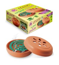 COCCIO TERRACOTTA + 10 SPIRALI