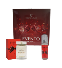 CAPUCCI  EVENTO D  SET REGALO EAU DE PARFUM SPRAY 100 ML + DEODORANTE SPRAY