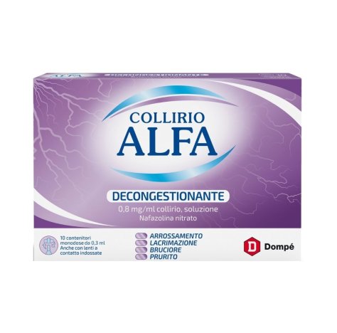 DOMPE' FARMACEUTICI Spa Collirio Alfa decongestionante 0,3ml