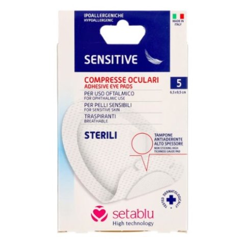 SETABLU COMPRESSE OCULARI 5 PEZZI