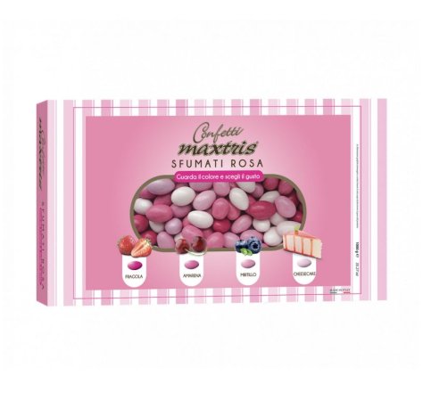 MAXTRIS CONFETTI SFUMATI  ROSA - 1 KG