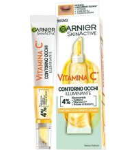 Garnier Skinactive Vitamina C Contorno Occhi Illuminante 15 ml - Crema per il Contorno Occhi