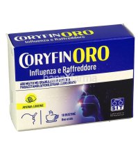 CORYFINORO Influenza e Raffreddore 600 mg/10 mg granulato in bustina