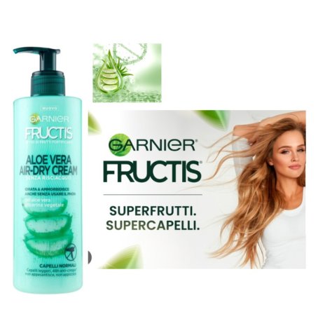 GARNIER FRUCTIS - CREMA CAPELLI ALOE VERA  ARI-DRY 
