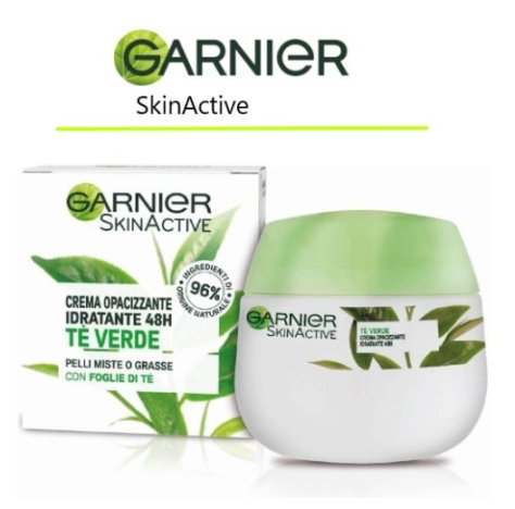 Garnier SkinActive Crema  Opacizzante Idratante 50 ml - Crema Viso per Pelli Grasse