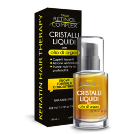 CRISTALLI LIQUIDI CON OLIO DI ARGAN 50ml
