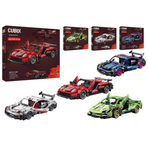 GLOBO Cubix Auto Racer Retrocarica 1:18