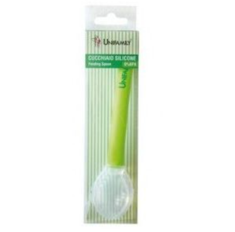 UNIFAMILY CUCCHIAIO SILICONE VERDE