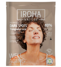 Iroha Maschera viso anti-macchie scure all'acido tranexamico