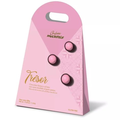 MAXTRIS CONFETTI TRESOR ROSA 500GR