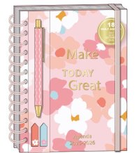 Seven Agenda Spiral Daily 18 Mesi