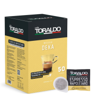 CAFFÈ TORALDO - BOX CIALDE MISCELA DEK  50 CIALDE 