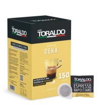 CAFFÈ TORALDO - BOX CIALDE MISCELA DEKA  150 CIALDE 