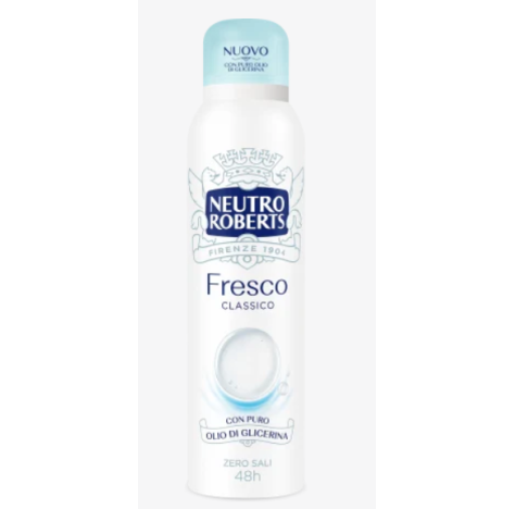 NEUTRO ROBERTS  Deodorante spray Fresco Classico,  150 ml