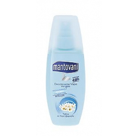 Mantovani - Deodorante vapo 48h no gas talco e fiori bianchi 75 ml